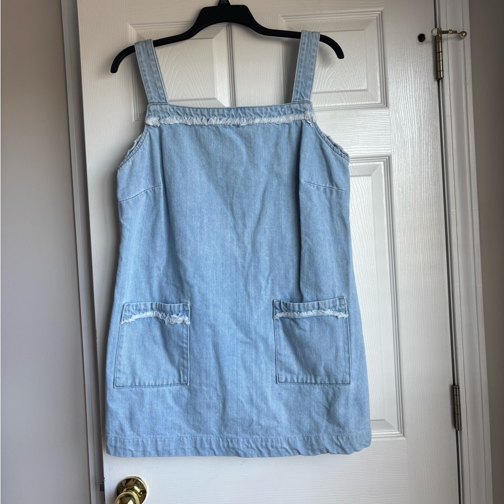 Vince Camuto Light Blue Denim Mini Dress